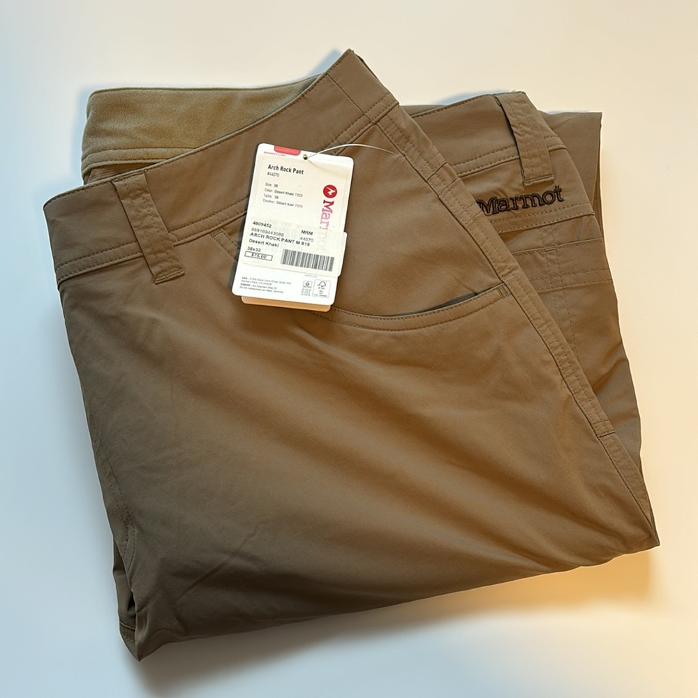 Men’s Marmot Arch Rock Pant 38x32 Desert Khaki